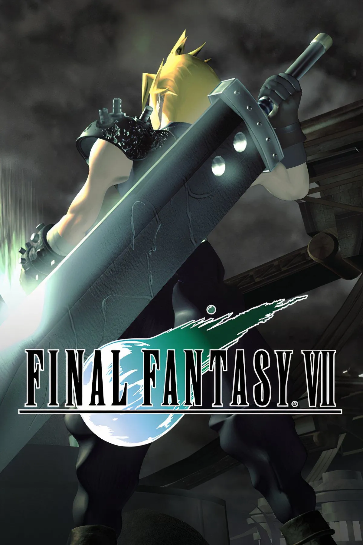 Tạo hình các nhân vật chính Cloud, Sephiroth và Tifa trong game nhập vai Final Fantasy VII