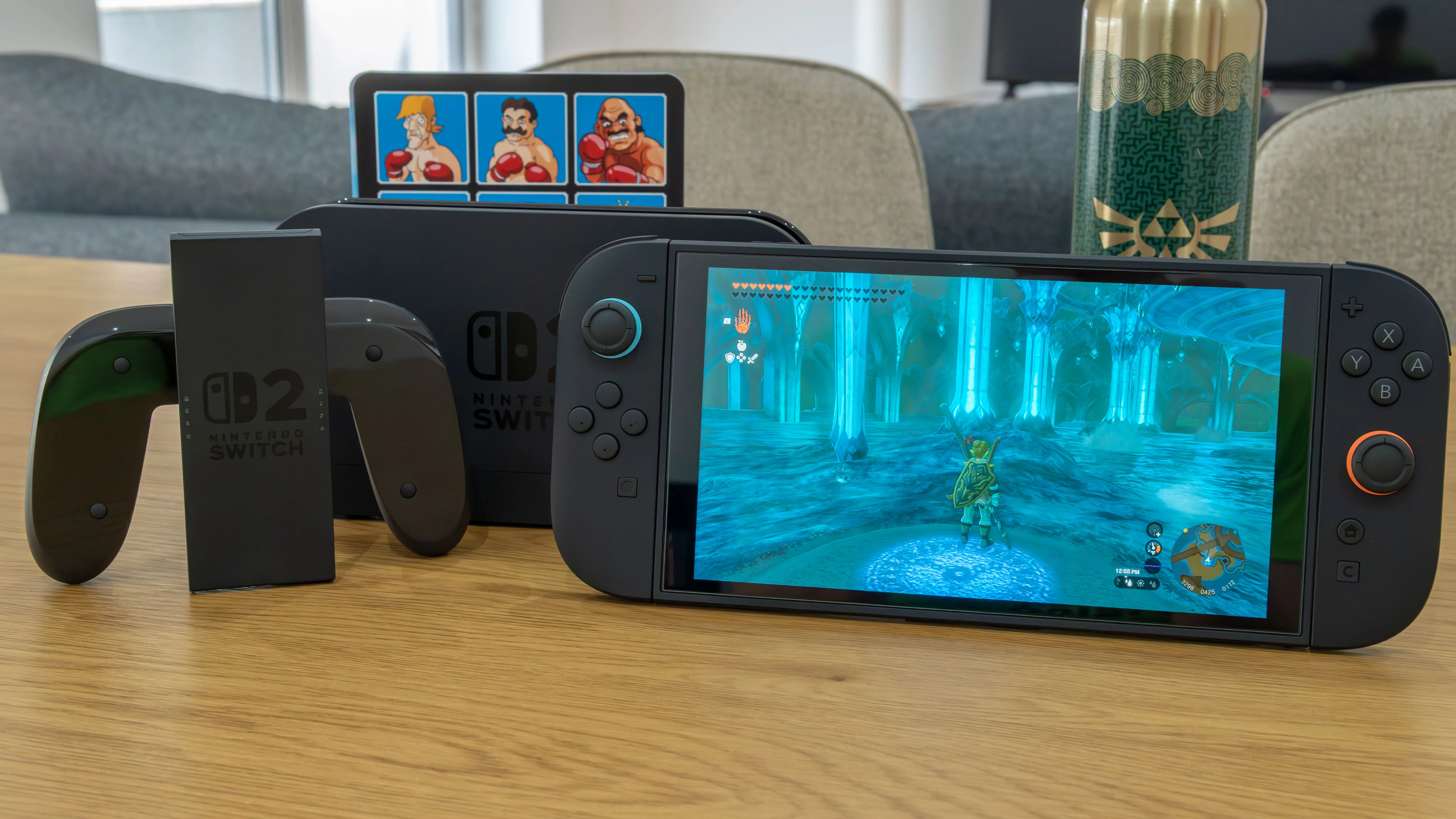 Tay cầm Nintendo Switch 2 Pro với thiết kế công thái học và cần analog mượt mà
