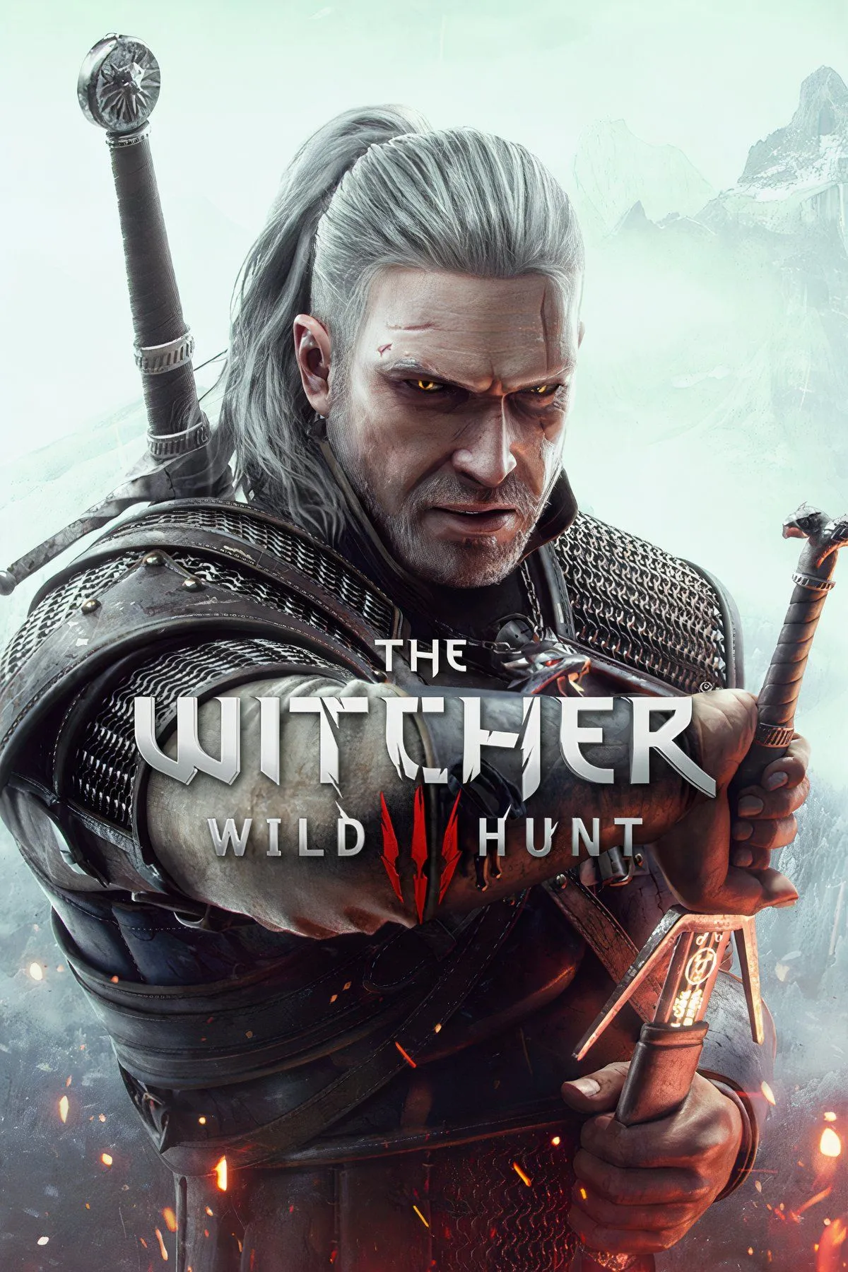 The Witcher 3 Wild Hunt - Geralt chiến đấu với quái vật trong thế giới mở