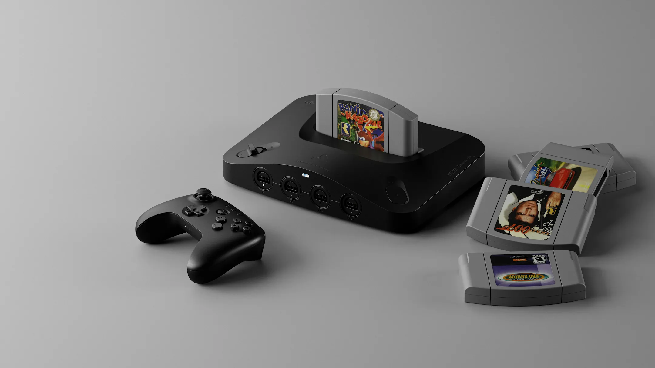 Thiết bị Analogue 3D, một máy chơi game cổ điển được tái tạo, gợi ý trải nghiệm chơi game retro chất lượng cao.