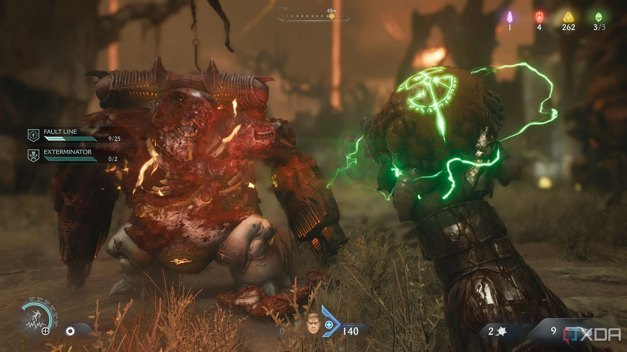 Tinh túy Quỷ tăng giáp tối đa trong Doom The Dark Ages Chapter 10