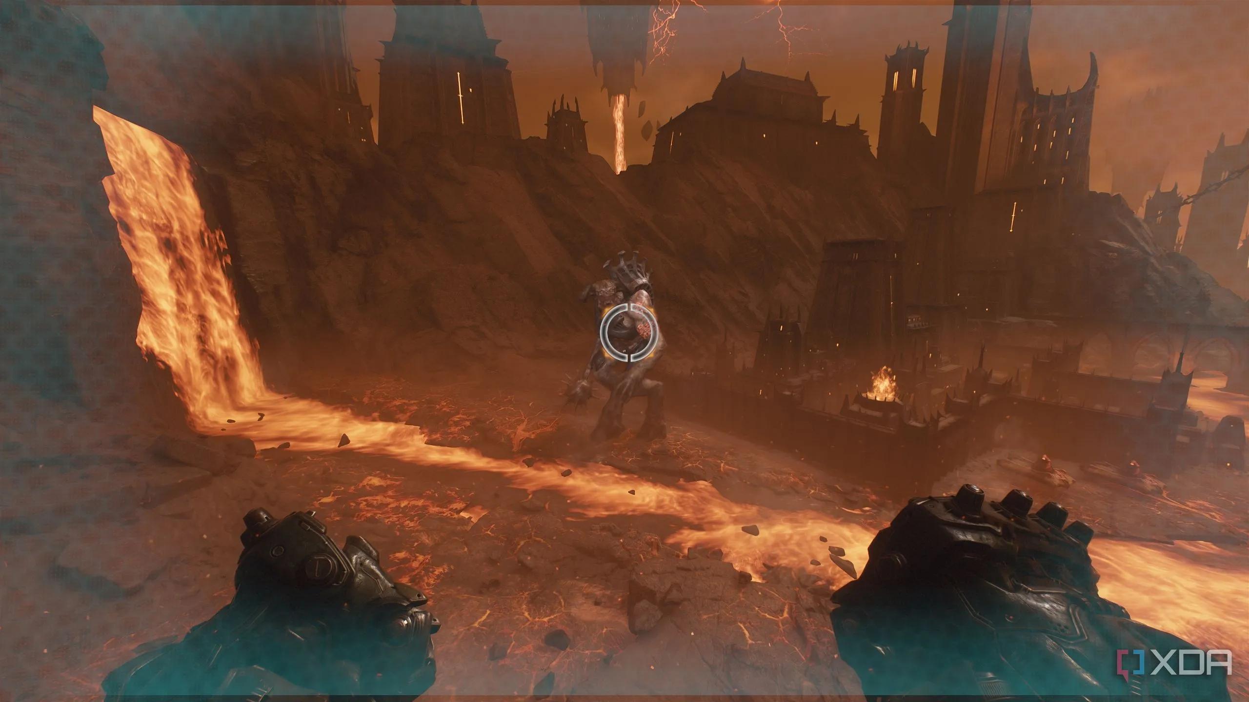 Titan đầu tiên mà người chơi Doom: The Dark Ages đối mặt trong Chapter 11 Hellbreaker