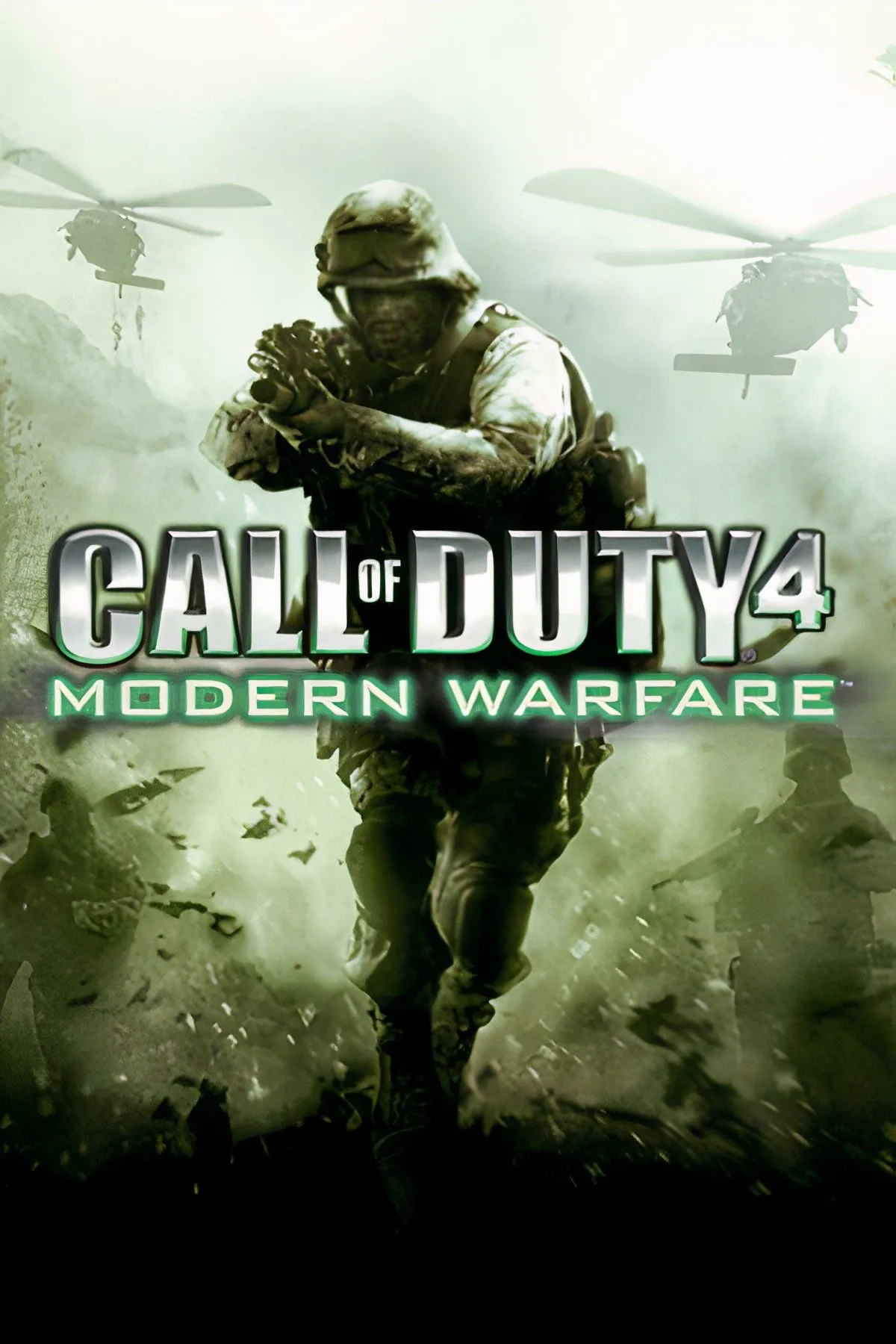 Tổ hợp hình ảnh trong Call of Duty 4: Modern Warfare, game bắn súng FPS đổi mới năm 2007