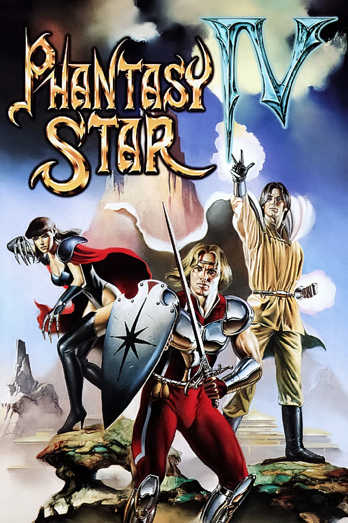 Tổng hợp artwork và cảnh chiến đấu từ Phantasy Star IV: The End of the Millennium, JRPG kinh điển của Sega Genesis