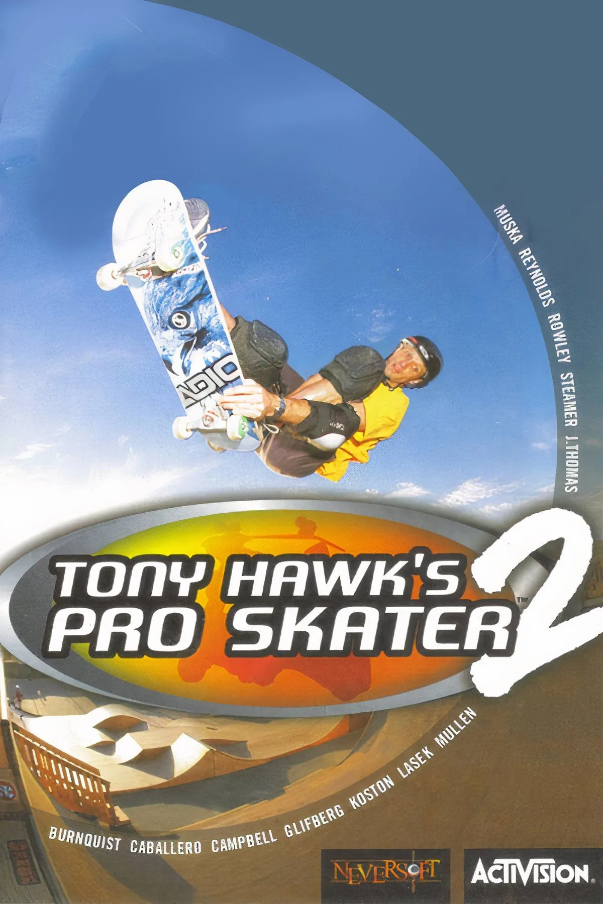 Tổng hợp các cảnh hành động và địa điểm trượt ván đa dạng trong Tony Hawk's Pro Skater 2