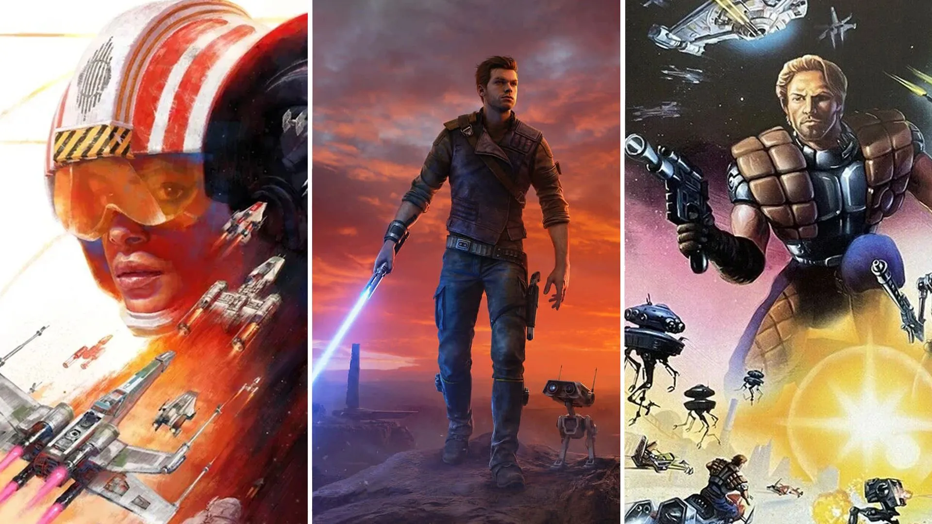 Tổng hợp các game Star Wars mới và cổ điển