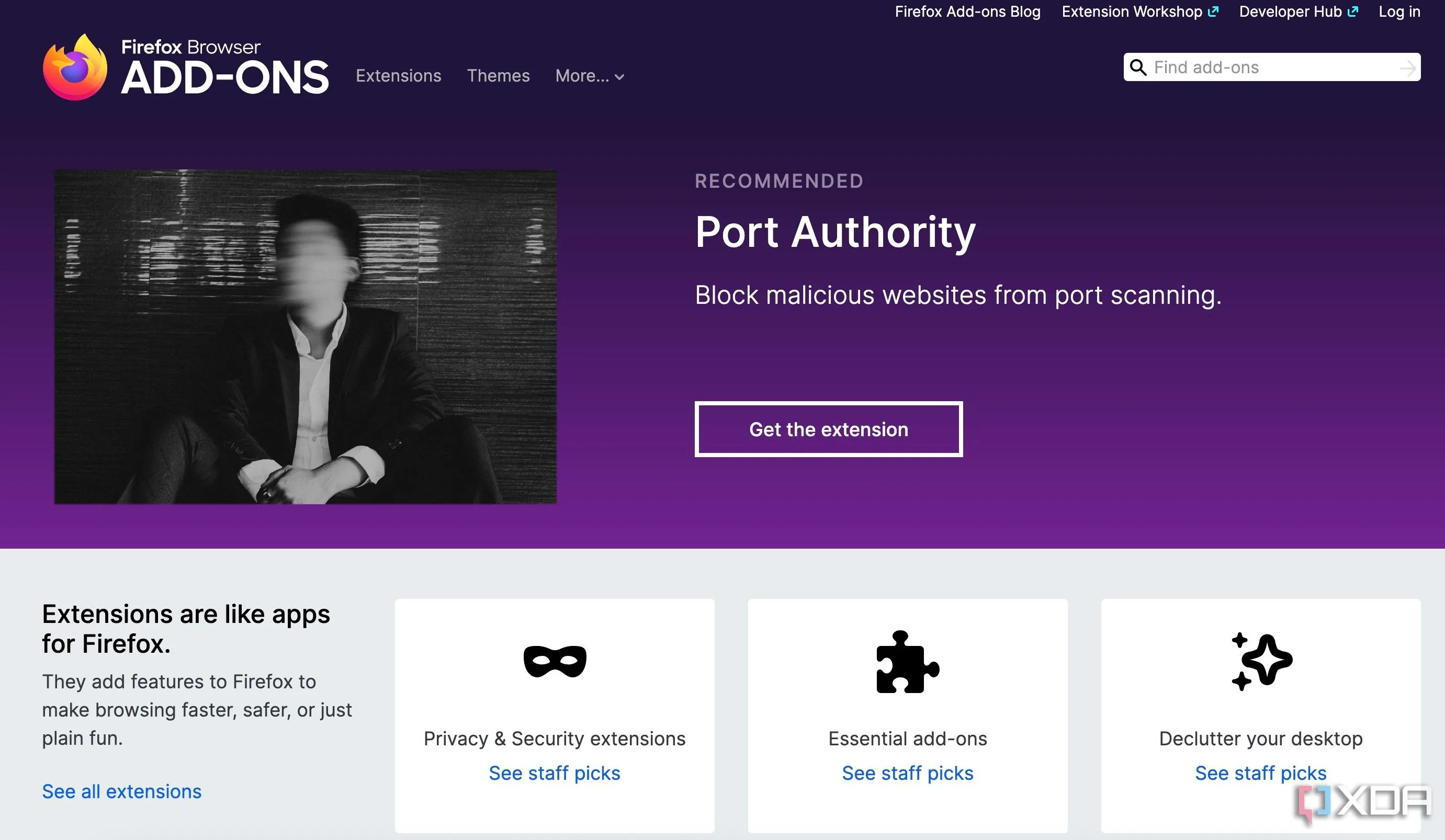 Trang quản lý Add-ons của Zen Browser, hiển thị khả năng tương thích với các tiện ích mở rộng của Firefox