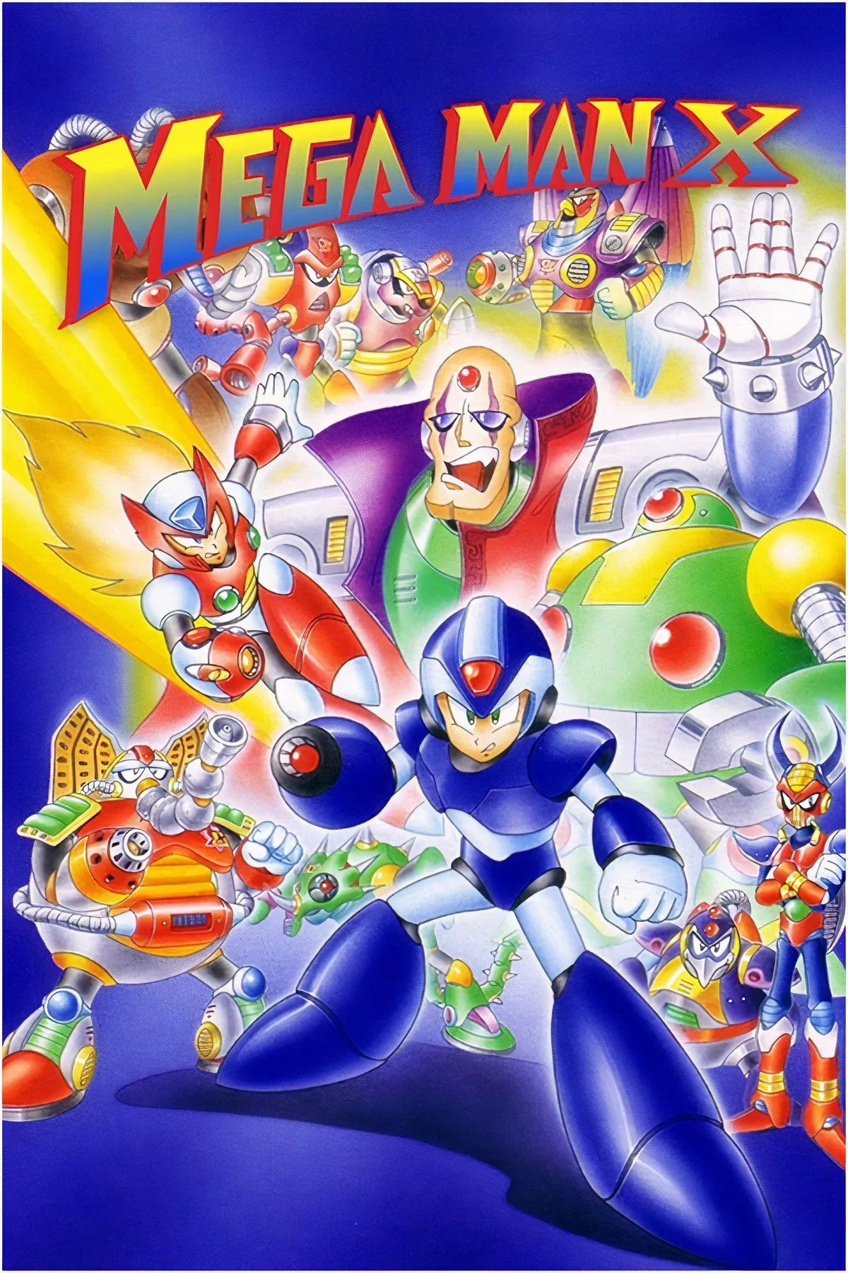 Trùm Sigma với cơ thể robot khổng lồ trong trận chiến cuối cùng đầy thử thách của Mega Man X