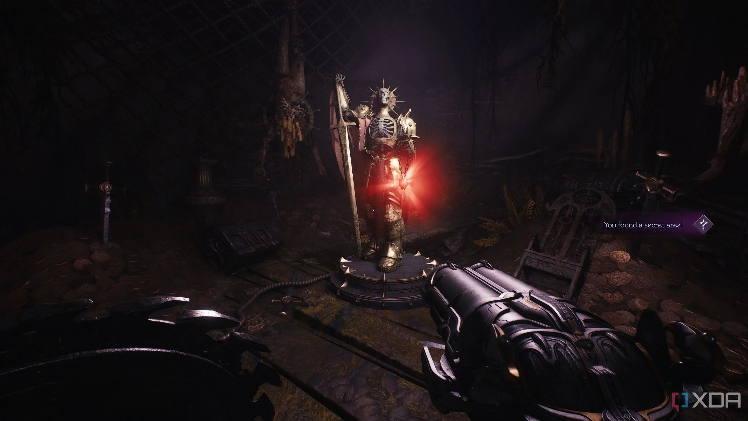 Tượng Ruby Đỏ thứ hai và khu vực bí mật 9 trong Chapter 17 của Doom The Dark Ages
