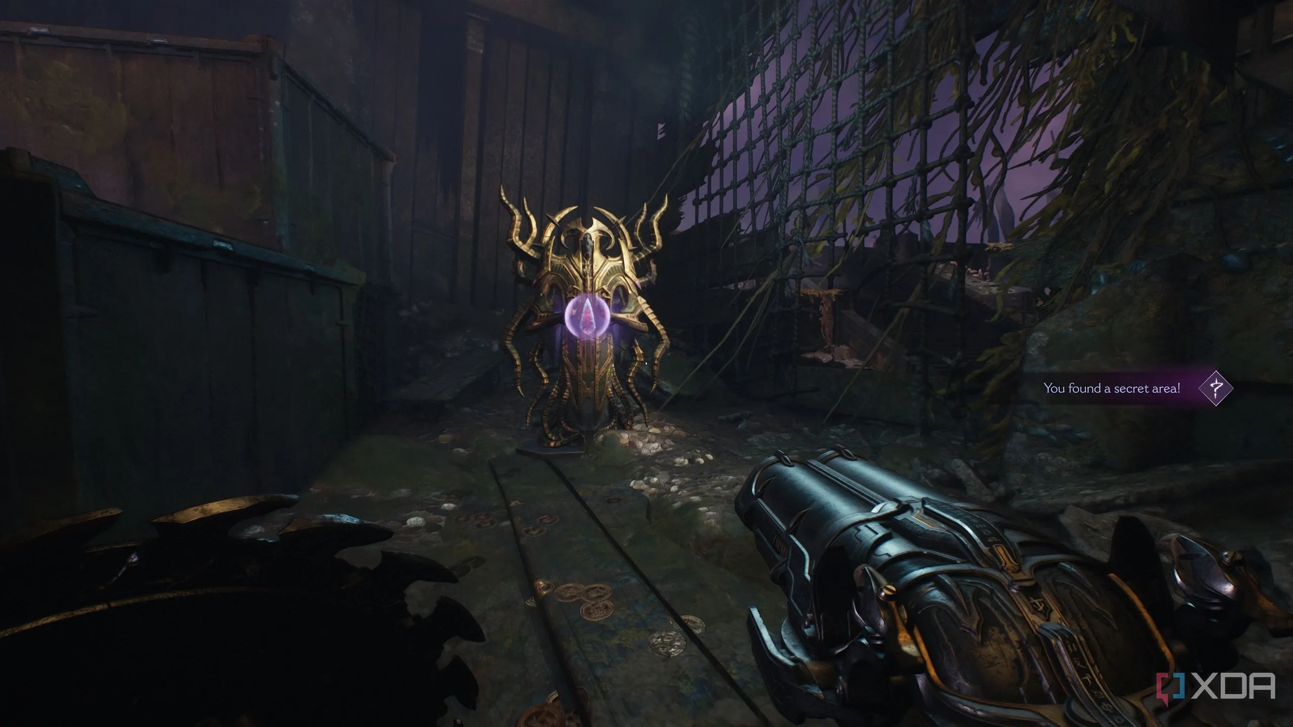 Tượng Wraithstone trong khu vực bí mật 8 trong Chapter 17 của Doom The Dark Ages