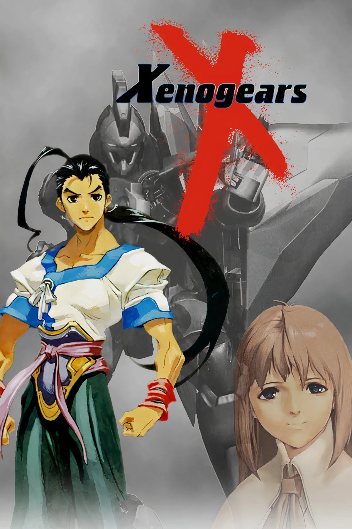 Xenogears - Ảnh cắt cảnh trong game thể hiện phong cách anime