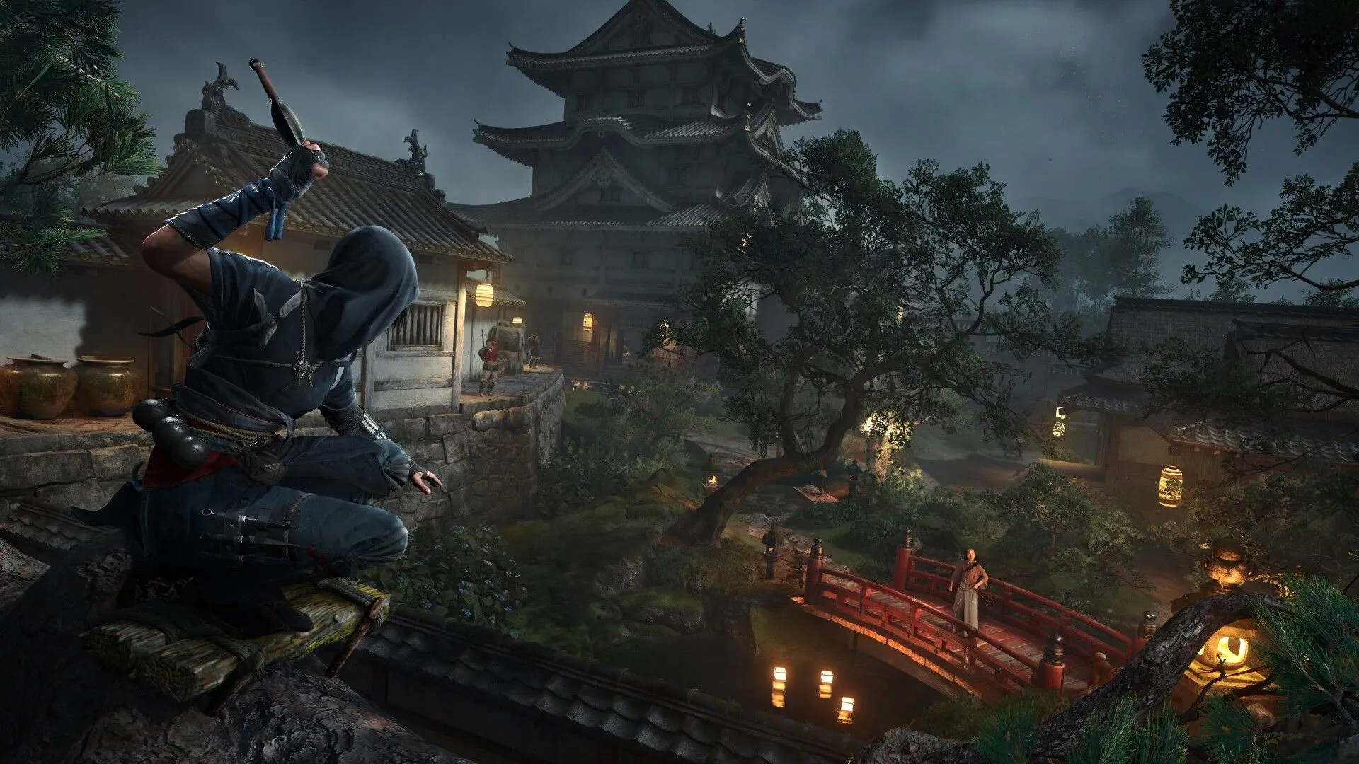 Yasuke trong trang phục samurai, sẵn sàng cho trận chiến trong game Assassin's Creed Shadows.